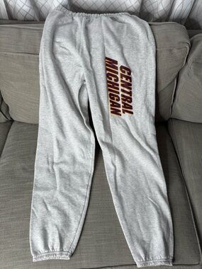Central Michigan Gray Sweat Joggers